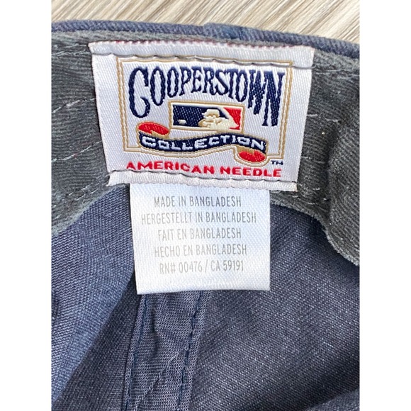 American Needle Chicago Cubs Dad Hat Navy Blue Baseball Retro Vintage Adjustable - Picture 7 of 7